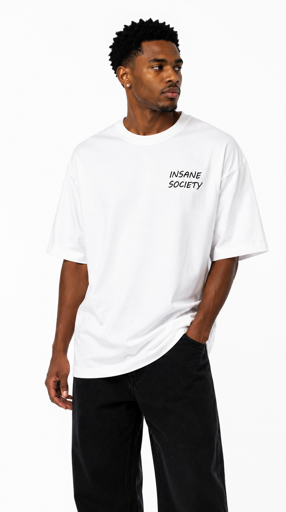 T-shirt oversize CLASSIC blanc
