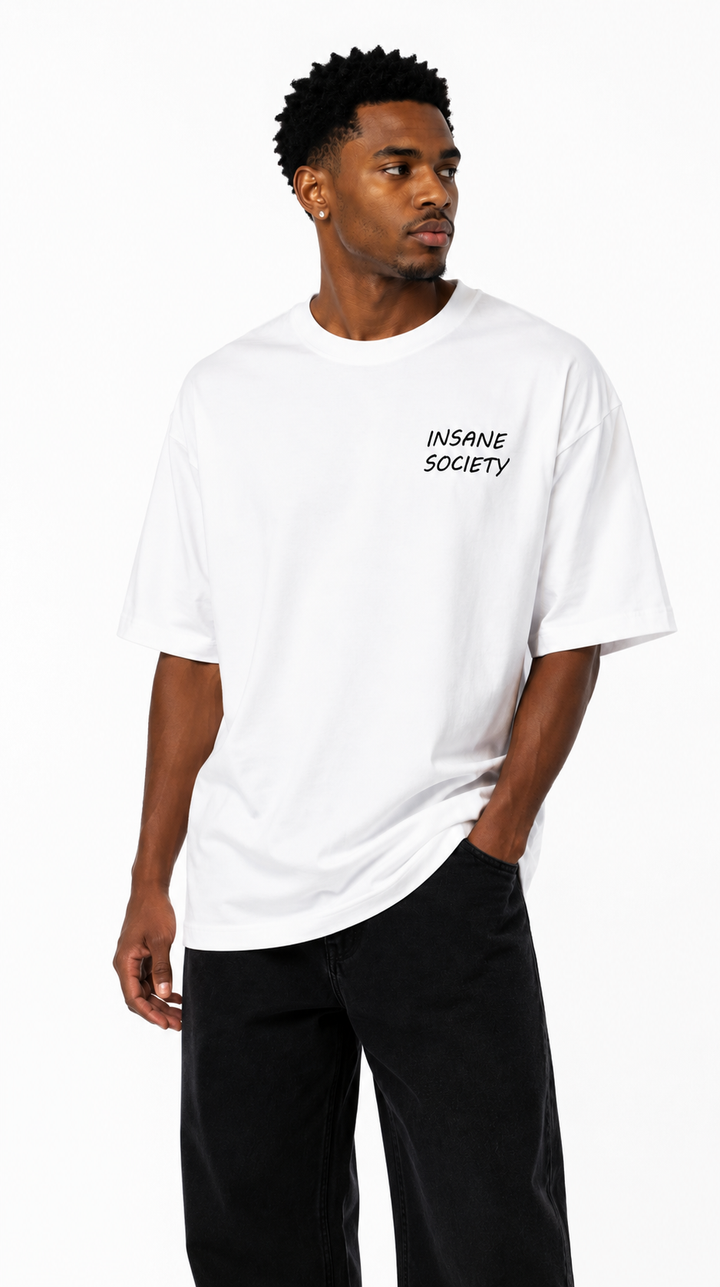 T-shirt oversize CLASSIC blanc
