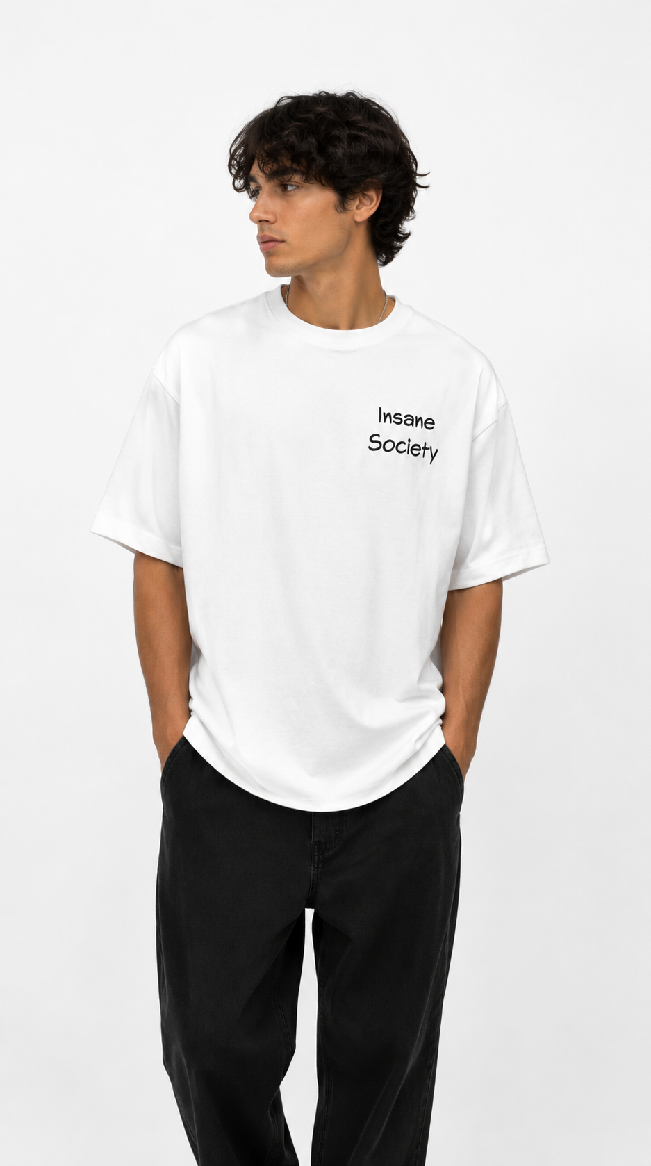 T-shirt oversize CLUB Blanc