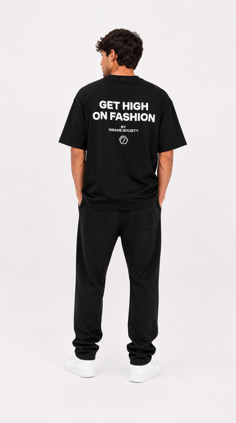 Oversize T-Shirt HIGH Black